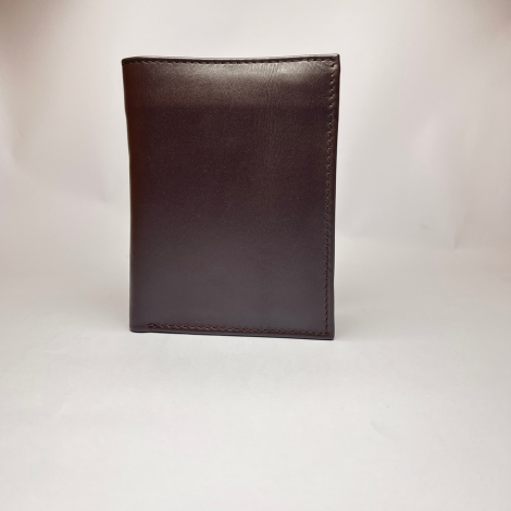 Khas Chamary Premium Dark Brown Genuine Leather Wallet for Men – Multi Card Slot