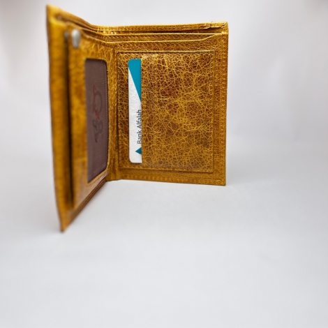 Khas Chamary Premium Dark Brown Genuine Leather Wallet for Men – Multi Card Slot